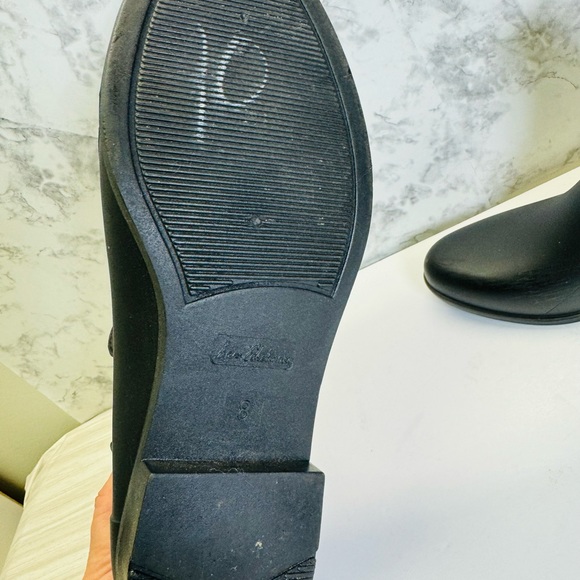 Sam Edelman Tinsley Womens 8 Matte Black Chelsea Ankle Rain Boots - Picture 4 of 4